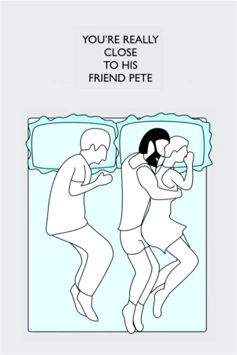 find out what your sleeping positions say about your relationship