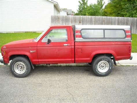 1986 Ford Ranger 4x4 29 Liter Fuel Injected V6 For Sale Photos