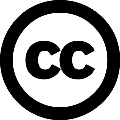 Creative Commons License Vector Svg Icon Svg Repo