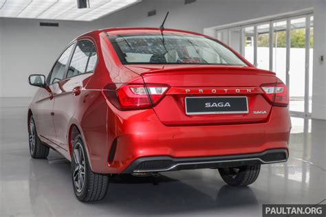Proton saga baru 2019 premium auto full specification at price rm40k malaysia car best value. 2019 Proton Saga facelift launched - Hyundai 4AT replaces ...