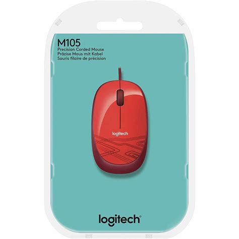 Logitech M105 Optik Usb Mouse Kırmızı Fiyatı Taksit Seçenekleri