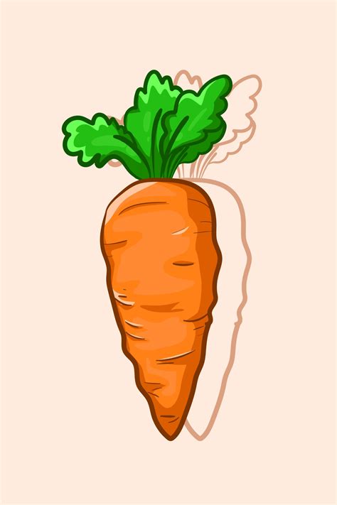 Carrot Vector Illustration 2162349 Vector Art At Vecteezy