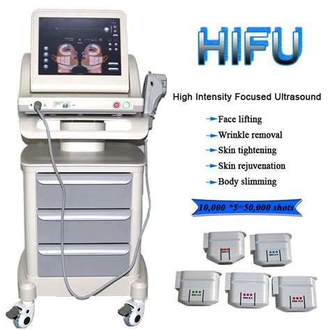 HIFU High Intensity Focused Ultrasound Hifu Face Skin Care Machine Skin Rejuvention With