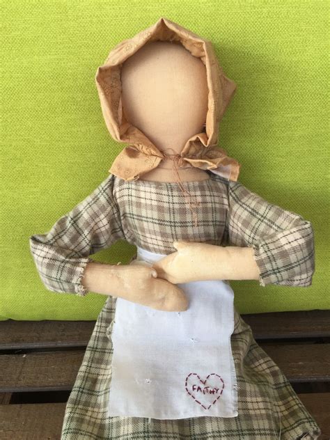 Prairie Doll Prairie Styleprimitive Doll Faceless Doll Cloth Doll