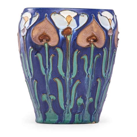 Frederick H Rhead Arequipa Important Vase Pottery Art Vase Pottery