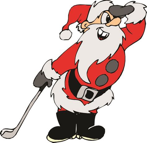 Christmas Golf Pictures Clipart Best
