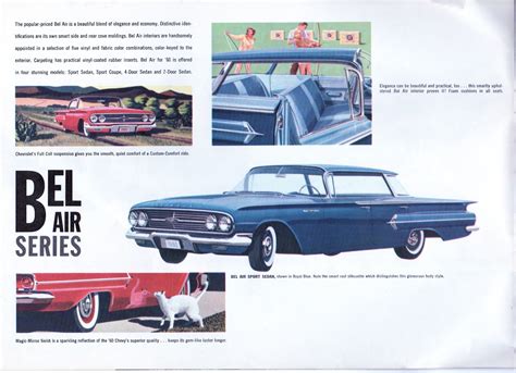 Lost Toronto 1960 Chevrolet Sales Brochure
