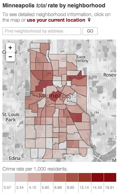Minnposts New Minneapolis Crime Map The Deets