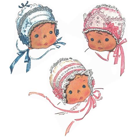 Baby Bonnets Pattern 3 Styles Bonnet Pdf Pattern Mccall 412 Etsy