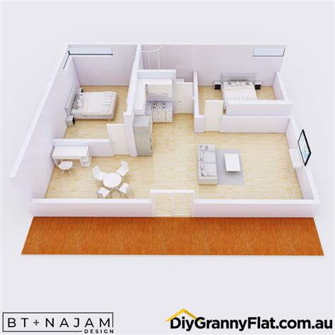 14 Popular 2 Bedroom Granny Flat Designs With All You Need