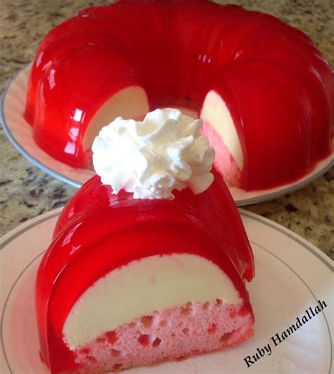 Rubys Strawberry Jello Flan Cake Recipe Recipes For Everyone In