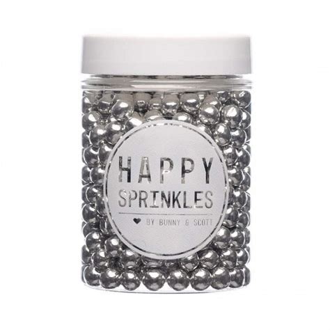 Happy Sprinkles Low Date Silver Small Edible Choco