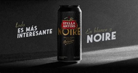 Nueva Stella Artois Noire En Lata De 473 Ml Infokioscos
