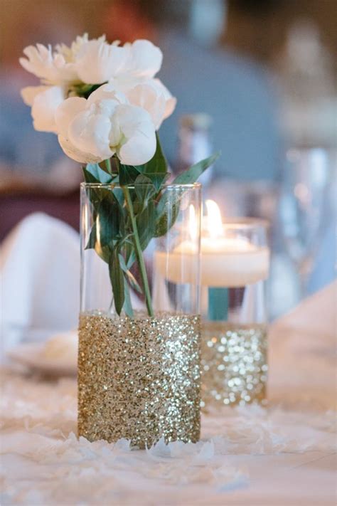 Glittering Centerpiece Ideas For Your Reception