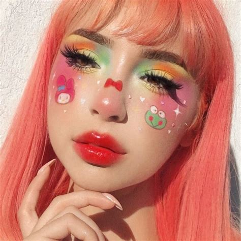 Hello Kitty On Instagram My Melody And Keroppi Makeup Inspo By The