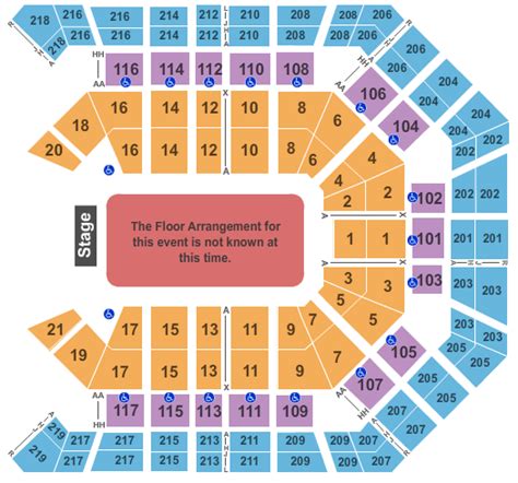 Mgm Grand Garden Arena Seating Chart And Maps Las Vegas