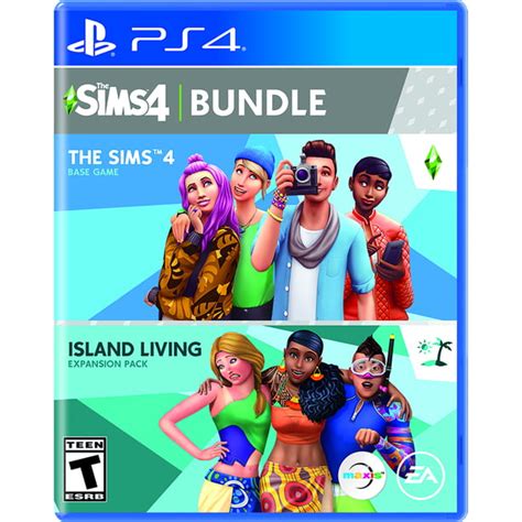 The Sims 4 Bundle With Island Living Expansion Pack Electronic Arts