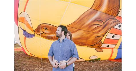 Hot Air Balloon Engagement Pictures Popsugar Love And Sex Photo 37