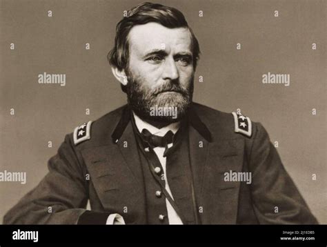 Ulysses S Grant 1822 1885 American Army Officer And Later 18th