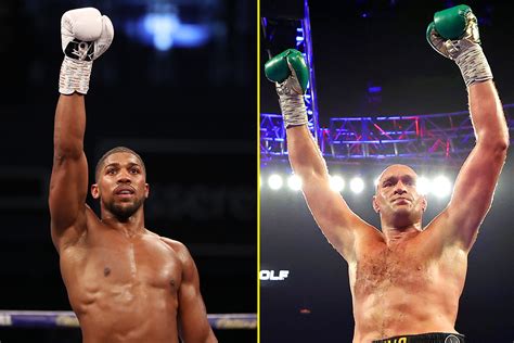 Anthony Joshua Vs Tyson Fury Expected To Take Place In Saudi Arabia This August As Promoters