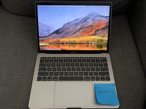 Macbook Pro 2017 No Touch Bar 13 Gray 256gb 16gb Lrkg34521