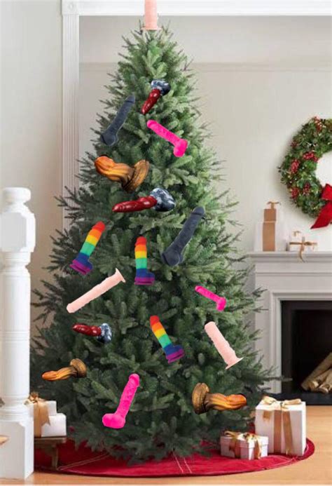 i made a dildo tree for christmas spirit r feemagers