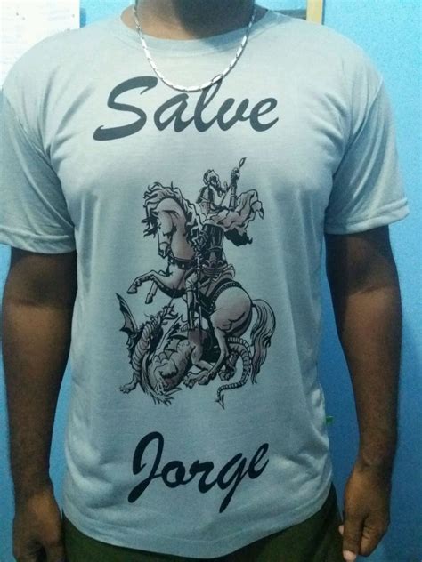 Camiseta Salve Jorge No Elo7 Personalizacao Criativa Becf29