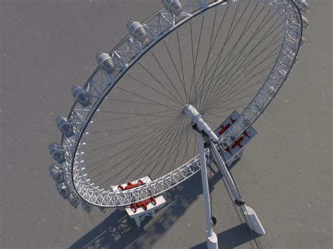 London Eye 11 3d Model By Jan Štverák On Dribbble