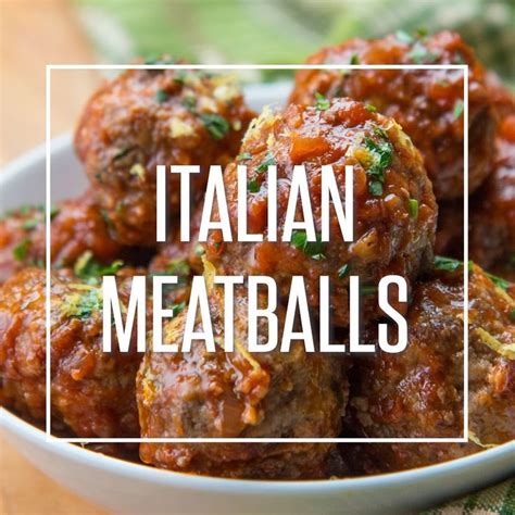 The Ultimate Meatball Recipe With A Blend Of 3 Ground Meats Bread