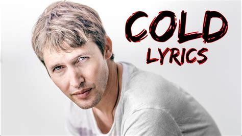 James Blunt Cold Lyrics Youtube