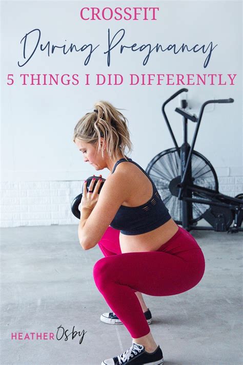 Crossfit During Pregnancy 5 Things I Did Differently Glutes Workout