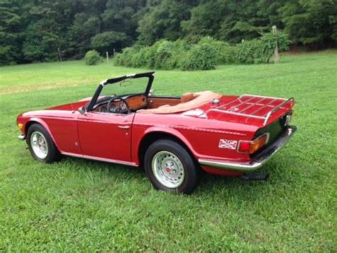 Find Used 1974 Triumph Tr6 Base Convertible 2 Door 25l In Raleigh