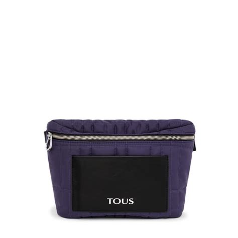 Medium Purple Tous Empire Padded Waist Bag Tous