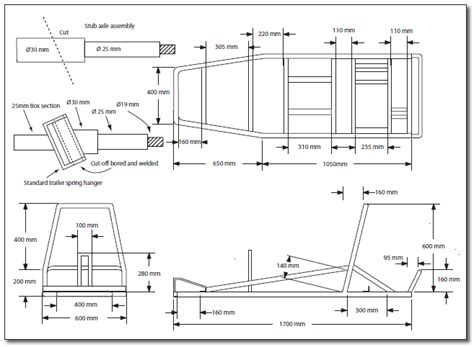 Racing Go Kart Frame Dimensions Jarsapje