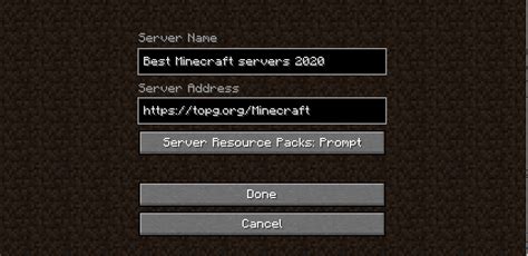 Minecraft Servers