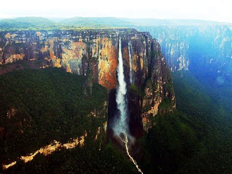 Angel Falls Venezuela Waterfall Fallen Angel Mount Roraima