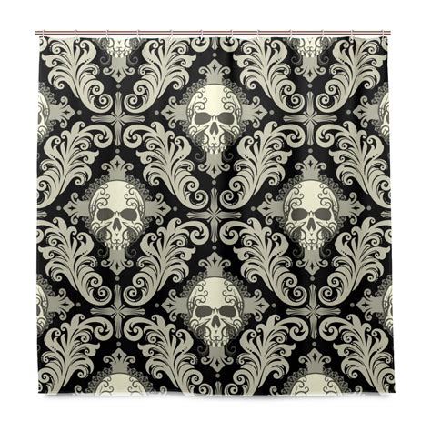 Damask Skull 1200x1200 Wallpaper