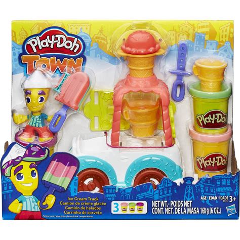Play Doh Town Ice Cream Truck Playset Samko And Miko Toy