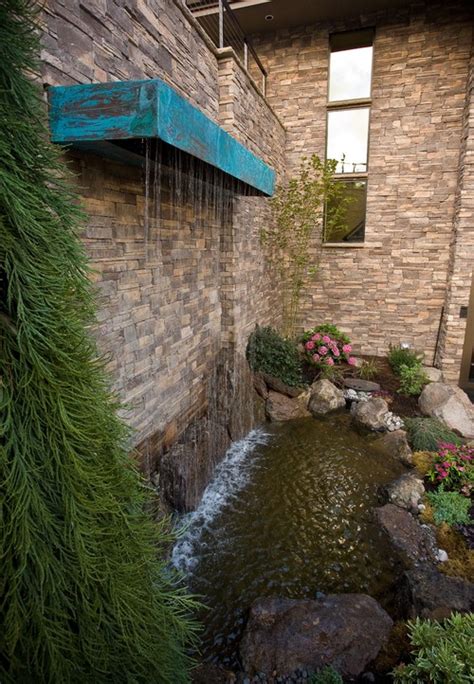 7 Modern Waterfall Designs For Garden Landscape