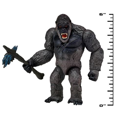 This toy is not suitable for ages under 3 years. Godzilla Vs. Kong Toy Reveals Kong's New Weapon