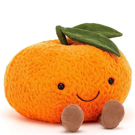 Jellycat: przytulanka mandarynka Amuseable Clementine 15 cm - Maskotki Jellycat - Dziecięcy ...