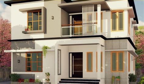 2000 Sq Ft 4bhk Double Floor Modern House And Free Plan Home Pictures