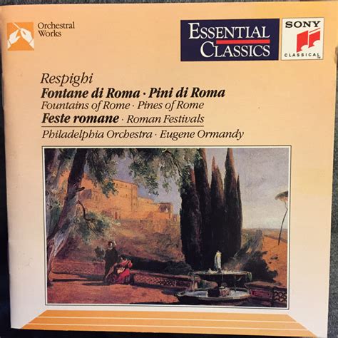 Respighi Philadelphia Orchestra Eugene Ormandy Pines Of Rome