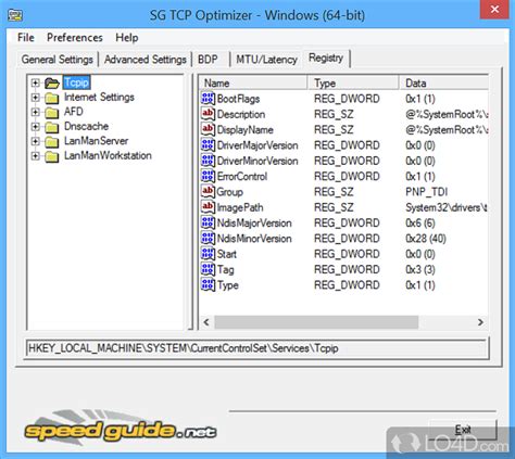 Speedguide Tcp Optimizer Download