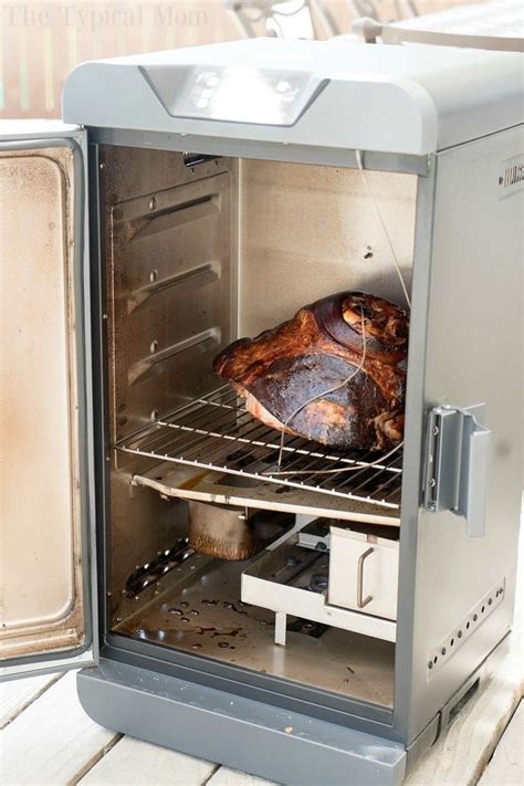 Smoking A Cooked Ham · The Typical Mom
