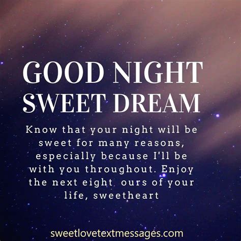 Good Night Sweet Dreams My Love Messages And Quotes Love Text Messages