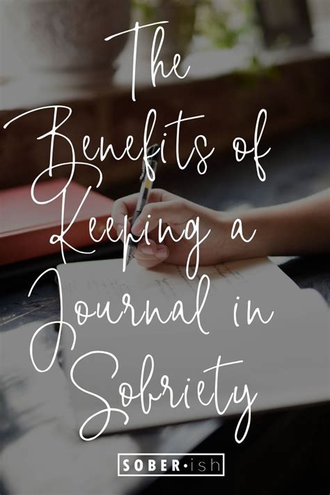 Keeping A Sobriety Journal Can Help You Stay Sober Here S How Sobriety Sober Life Getting