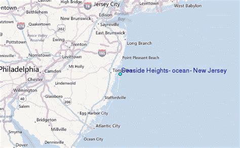 Seaside Heights Ocean New Jersey Tide Station Location Guide