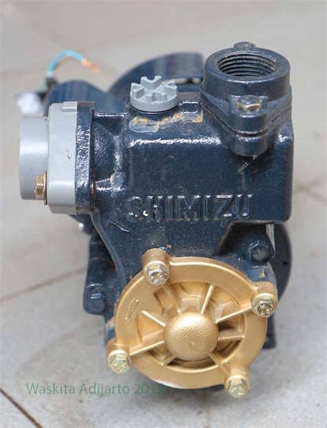 Jual pompa air kolam pembelian sms/tlp. Pompa Air Shimizu PS-128 Bit | Elektrologi