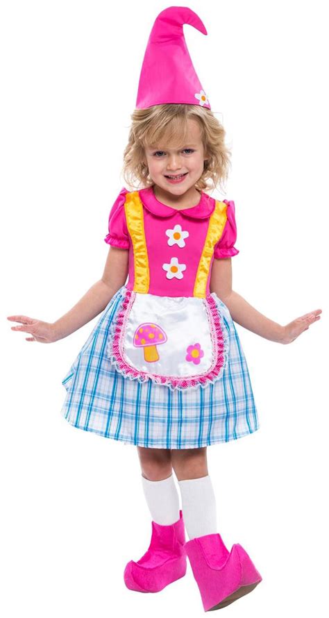 Gnome Girl Toddler Costume Thepartyworks